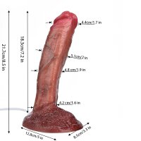 Lennox Obsidian Ember - Squirting Dildo