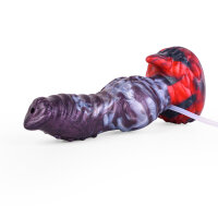 Augus Stripe Dragon - Squirting Dildo